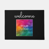 Benutzerdefiniertes Hochladen des Firmenlogos hier Fußmatte (Vorderseite)