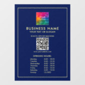 Benutzerdefiniertes Hochladen des QR-Logos in den  Fensteraufkleber (Blatt)