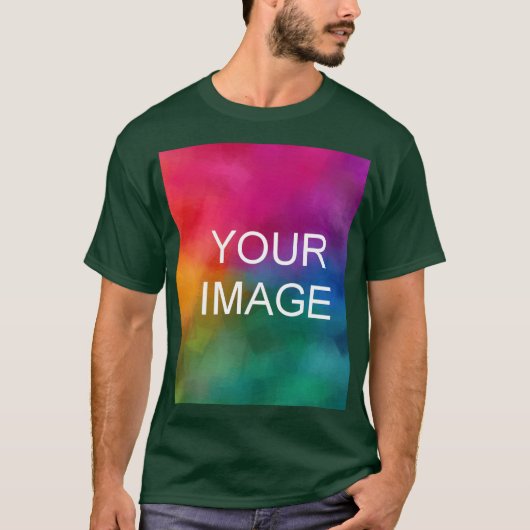 Benutzerdefiniertes Hochladen Ihres Logos oder Fot T-Shirt (Vorderseite)