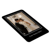 Benutzerdefiniertes Hochzeitsporträt Magnet (Rechte Seite)