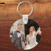 Benutzerdefiniertes Hochzeitsstift und doppeltes D Schlüsselanhänger (Vorderseite)