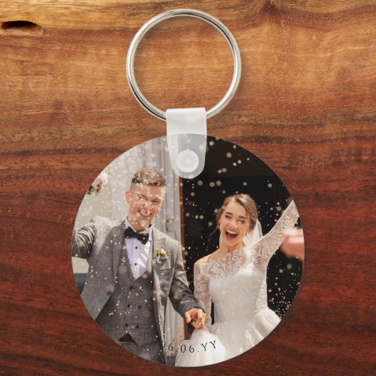 Benutzerdefiniertes Hochzeitsstift und doppeltes D Schlüsselanhänger (Vorderseite)