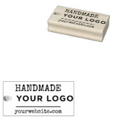 Benutzerdefiniertes, horizontales Website-Firmenlo Gummistempel (Stempel)