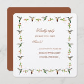 Benutzerdefiniertes Hummingbird-Frame Notepad (Vorne/Hinten)