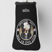 Benutzerdefiniertes Hund Foto Bester Vater nach Pa Golf Headcover (Rotieren 90)