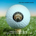 Benutzerdefiniertes Hund Foto Bester Vater nach Pa Golfball<br><div class="desc">Bester Vater Par ... Zwei Ihrer Lieblingssachen, Golf und Ihr Hund ! Jetzt kannst du deinen besten Freund mitnehmen, während du 18 Löcher spielst. Passen Sie diese wildgolfbälle mit Ihren Hunden Lieblings-Foto und Namen an. Gutes Geschenk für alle Golf- und Hundefreunde, vom Hund ! COPYRIGHT © 2020 Judy Burrows, Black...</div>