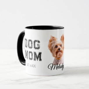 Benutzerdefiniertes Hund-Foto für Hunde-Mama Tasse