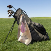 Benutzerdefiniertes Hund Foto Hunde Mama Personali Golfhandtuch (Gras)
