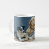 Benutzerdefiniertes Hund-Foto Kaffeetasse (Vorderseite Links)