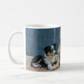 Benutzerdefiniertes Hund-Foto Kaffeetasse (Links)