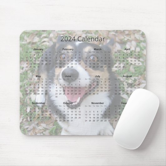 Benutzerdefiniertes Hund Foto Niedlich Begleiter 2 Mousepad (Mit Mouse)