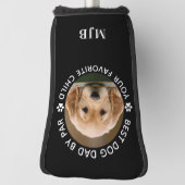 Benutzerdefiniertes Hund Foto Personalisiertes Mon Golf Headcover (Rotieren 90)
