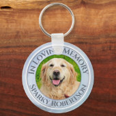 Benutzerdefiniertes Hund/Pet-Memorial Schlüsselanhänger (Vorderseite)