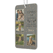 Benutzerdefiniertes Hunde-Foto Autolufterfrischer (Links)
