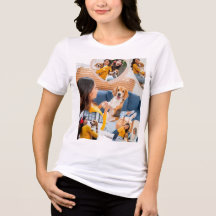 Benutzerdefiniertes Hunde-Foto-Collage-T-Shirt | P