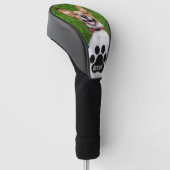 Benutzerdefiniertes Hunde-Foto Golf Headcover (angewinkelt)