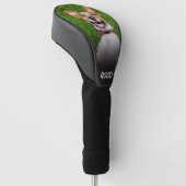 Benutzerdefiniertes Hunde-Foto Golf Headcover (angewinkelt)