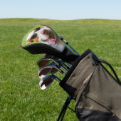 Benutzerdefiniertes Hunde-Foto Golf Headcover (In SItu)