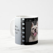 Benutzerdefiniertes Hunde-Foto Kaffeetasse (Vorderseite Links)