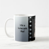 Benutzerdefiniertes Hunde-Foto Kaffeetasse (Links)