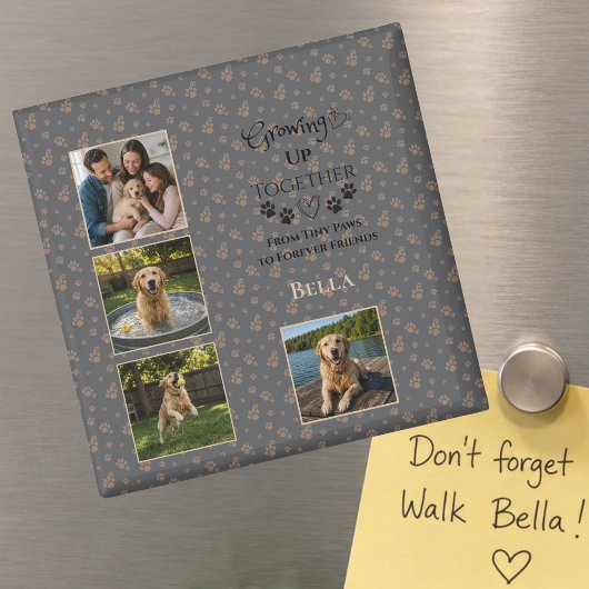 Benutzerdefiniertes Hunde-Foto Magnet