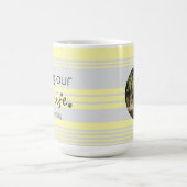 Benutzerdefiniertes Hunde-Foto & Name | Wir leben  Kaffeetasse (Mittel)