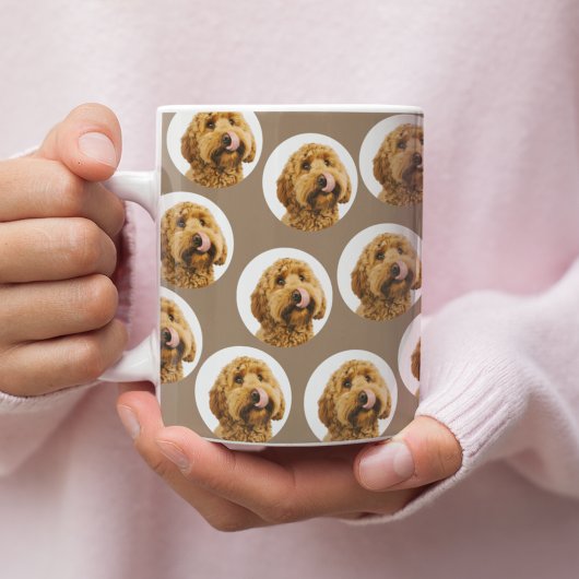 Benutzerdefiniertes Hunde-Foto | Personalisiertes  Kaffeetasse
