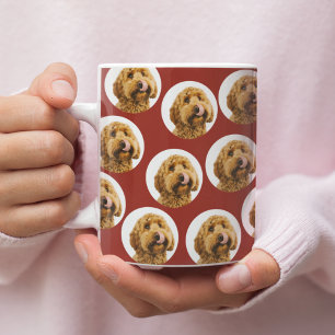 Benutzerdefiniertes Hunde-Foto Personalisiertes Kaffeetasse