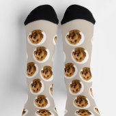Benutzerdefiniertes Hunde-Foto | Personalisiertes Socken (Oben)