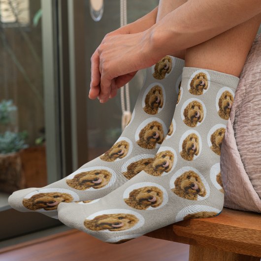 Benutzerdefiniertes Hunde-Foto | Personalisiertes Socken