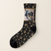 Benutzerdefiniertes Hunde-Foto Socken Personalisie (Links - Außen)