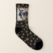 Benutzerdefiniertes Hunde-Foto Socken Personalisie (Rechts - Außen)