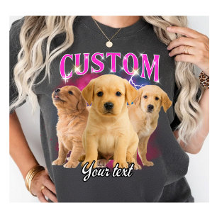 Benutzerdefiniertes Hunde-T-Shirt – Personalisiert T-Shirt