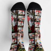 Benutzerdefiniertes Hundedokument Socken (Oben)
