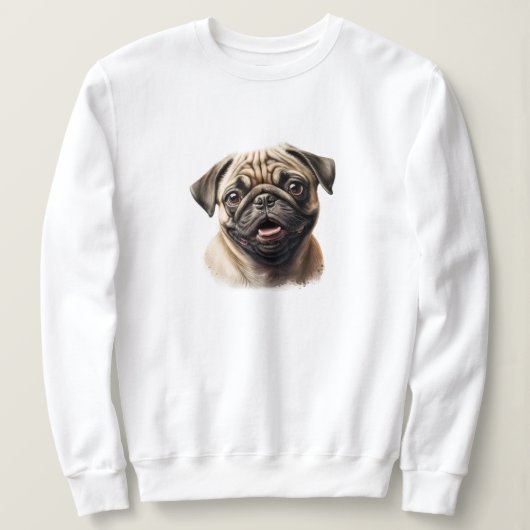 Benutzerdefiniertes Hundemutter-Foto-Geschenk Sweatshirt (Design vorne)