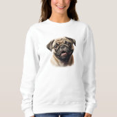 Benutzerdefiniertes Hundemutter-Foto-Geschenk Sweatshirt (Vorderseite)
