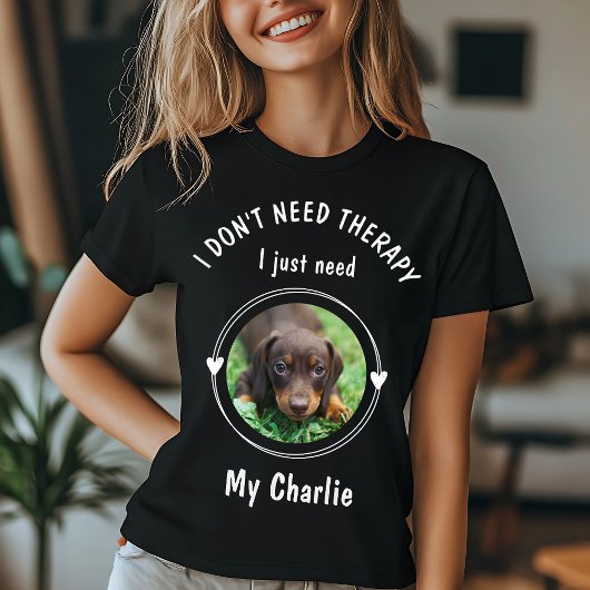 Benutzerdefiniertes Hundeschenkgeschenk - Personal T-Shirt