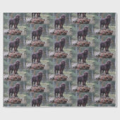 Benutzerdefiniertes Hundeschleifpapier Geschenkpapier (Flach)