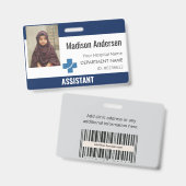 Benutzerdefiniertes ID-Abzeichen | Personalisierte Ausweis (Front & Back)