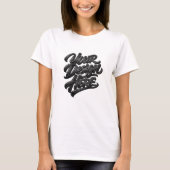 Benutzerdefiniertes "Ihr Design hier" T-Shirt mit (Vorderseite)