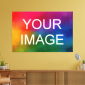 Benutzerdefiniertes Image Foto Picture Logo HQ Bud Leinwanddruck (Insitu (Wohnzimmer))