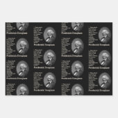 Benutzerdefiniertes inspirierendes Zitat FREDERICK Geschenkpapier Set (Vorderseite 3)