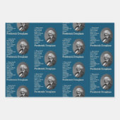 Benutzerdefiniertes inspirierendes Zitat FREDERICK Geschenkpapier Set (Vorderseite 2)