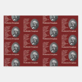 Benutzerdefiniertes inspirierendes Zitat FREDERICK Geschenkpapier Set (Vorderseite)