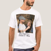 Benutzerdefiniertes Instagram-Foto-Zitat: Bester V T-Shirt (Vorderseite)