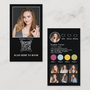 Benutzerdefiniertes Instagram-Profil mit QR-Code I Visitenkarte