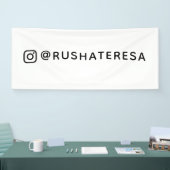 Benutzerdefiniertes Instagram Social Media Brandin Banner (Messe)