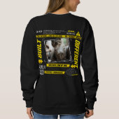 Benutzerdefiniertes Introvertiertes-Katze-Liebhabe Sweatshirt (Rückseite)