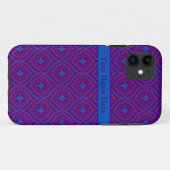 Benutzerdefiniertes iPhone 5 Case-Mate-Lila, blaue Case-Mate iPhone Hülle (Rückseite (Horizontal))