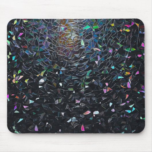 Benutzerdefiniertes irisierendes abstraktes Buntgl Mousepad (Vorne)